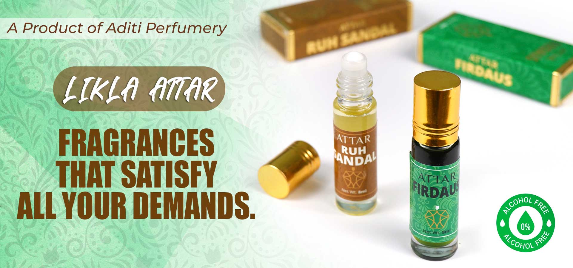 The Art of Fragrance: Likla Attar Roll-Ons