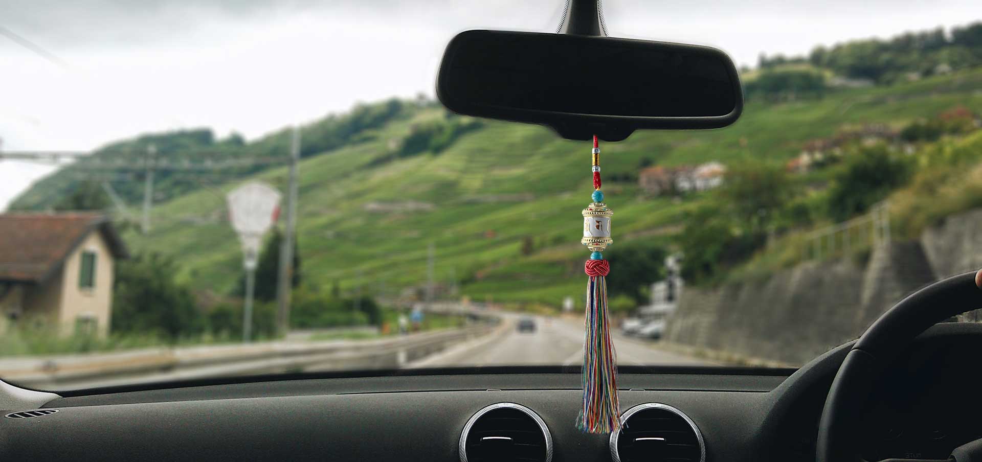 Elevate Your Drive with Likla’s Tibetan Car Hanging Collection