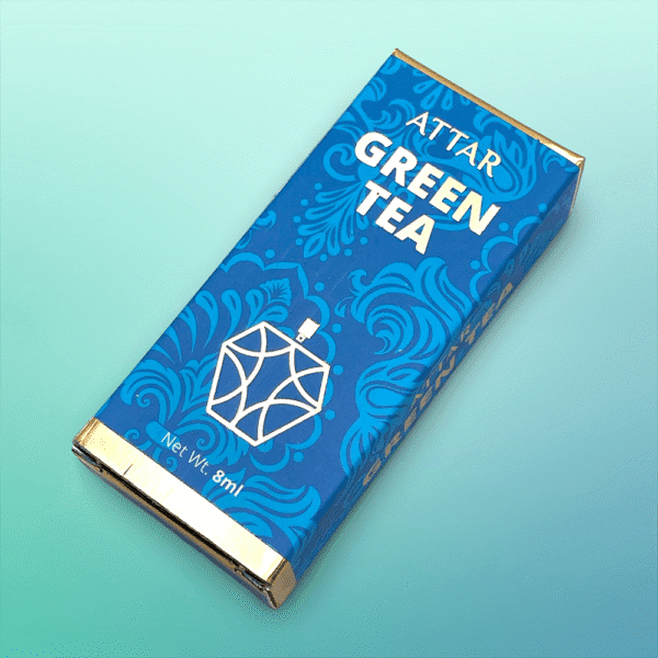 Likla Green Tea Roll On Attar 8ml - Image 3