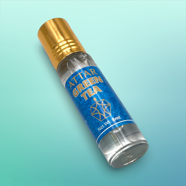 Likla Green Tea Roll On Attar 8ml - Image 4