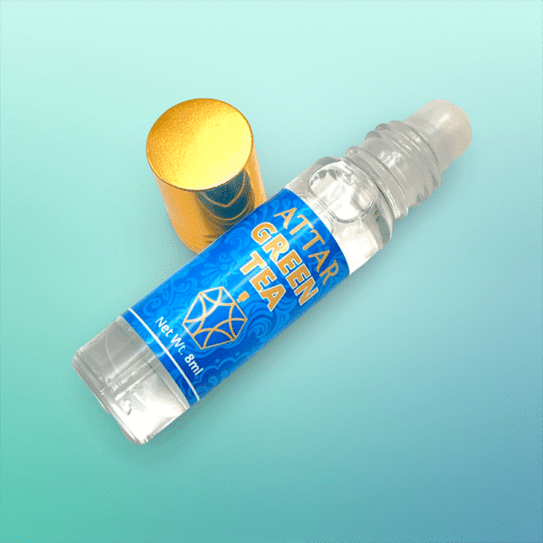 Likla Green Tea Roll On Attar 8ml - Image 2