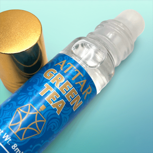 Likla Green Tea Roll On Attar 8ml - Image 5