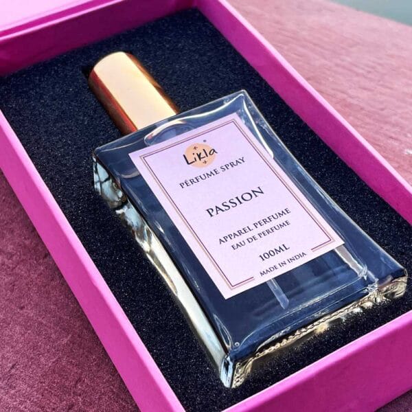 Likla Passion Apparel Perfume 100ML Alcohol Free | Bold & Romantic Fragrance - Image 3