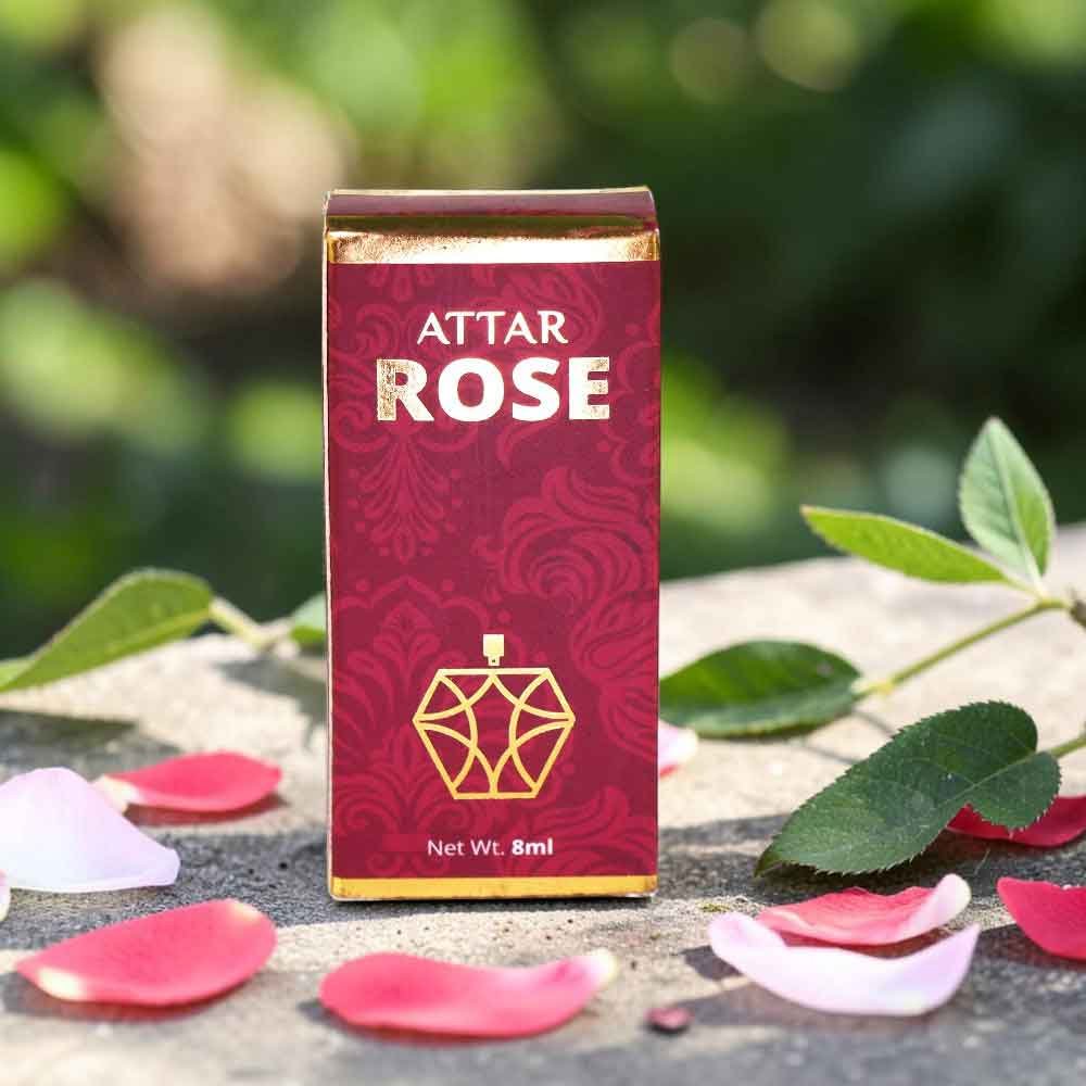 Likla Rose Roll On Attar 8ml - Image 2