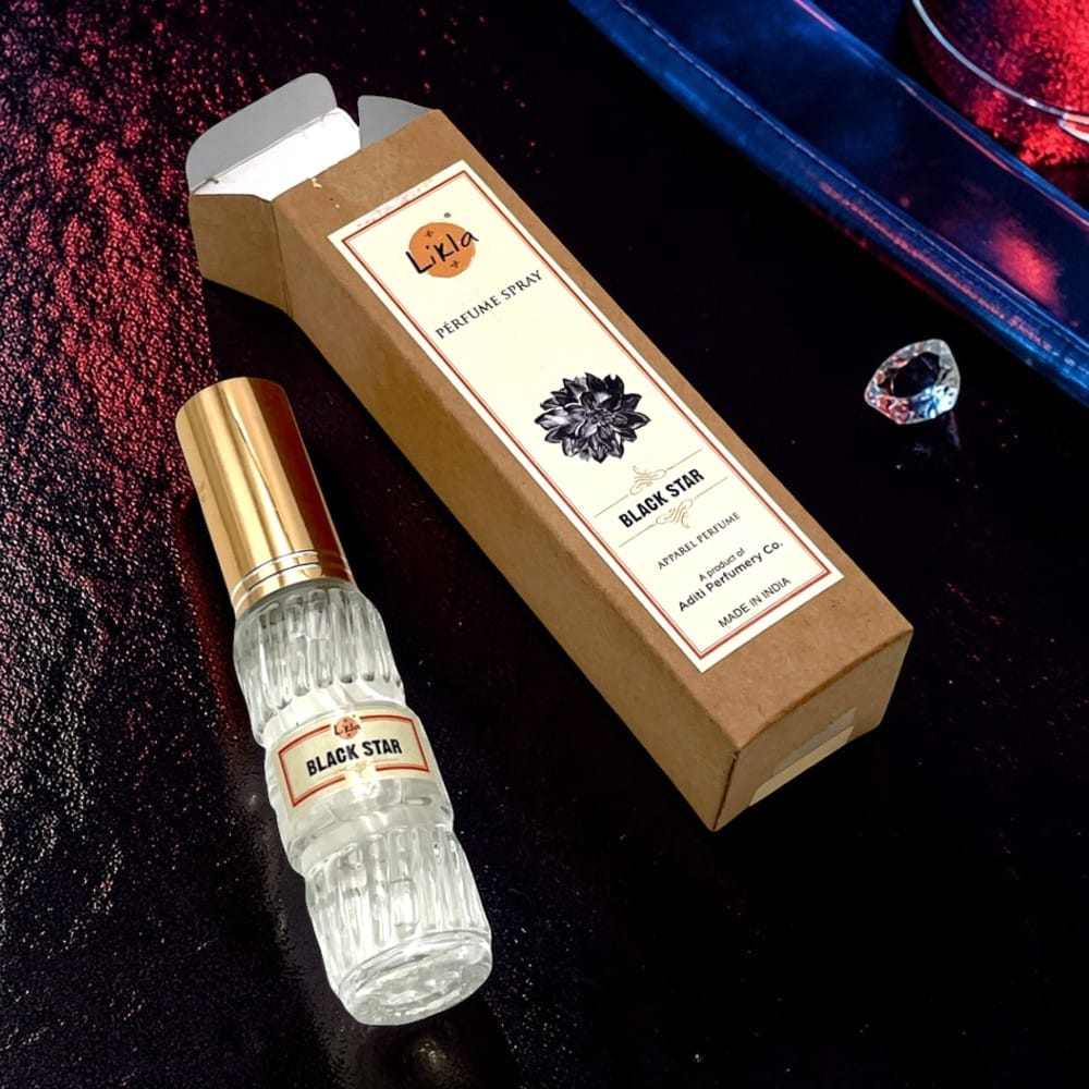Likla Black Star Perfume Spray 30ML – Bold Luxury Long Lasting Fragrance