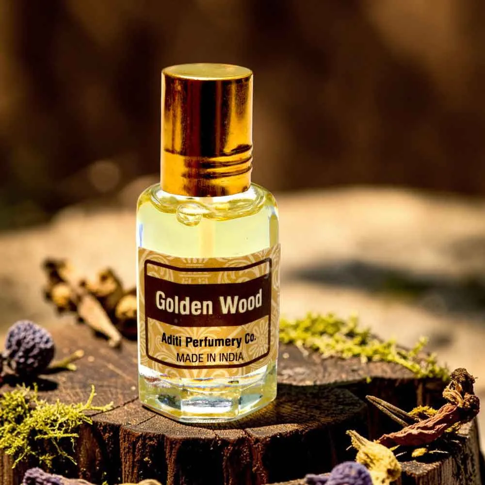 Likla Golden Wood Perfume Oil (5ml/10ml)