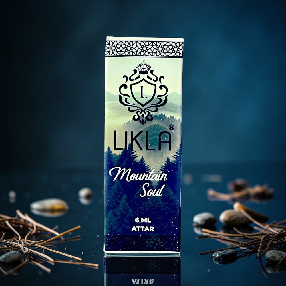 Likla Mountain Soul Attar 6ml – Fresh Energizing Roll On