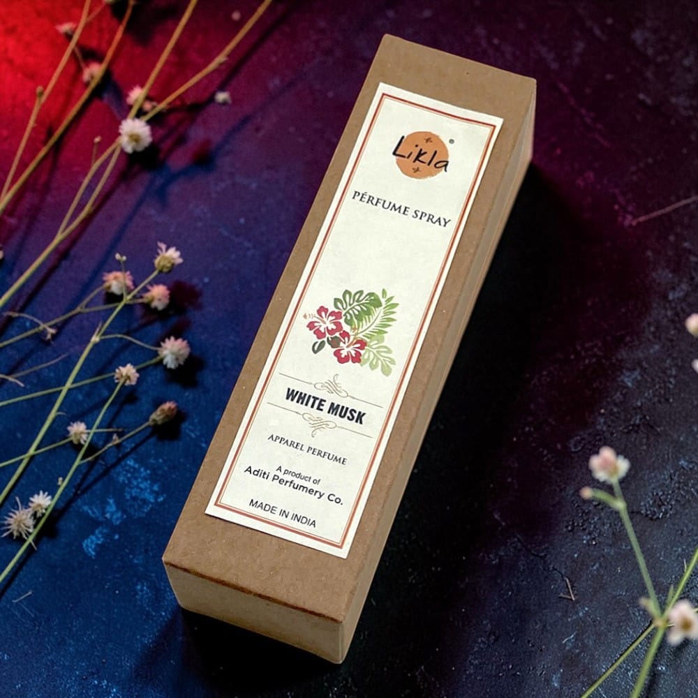 Likla White Musk Perfume Spray 30ML – Luxury Soft Musky Long Lasting Fragrance