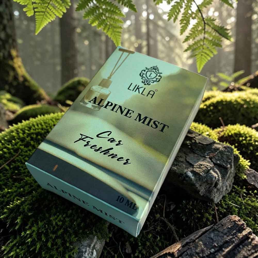 Likla Alpine Mist Car Freshener (10ml) – Fresh Long Lasting Car Perfume