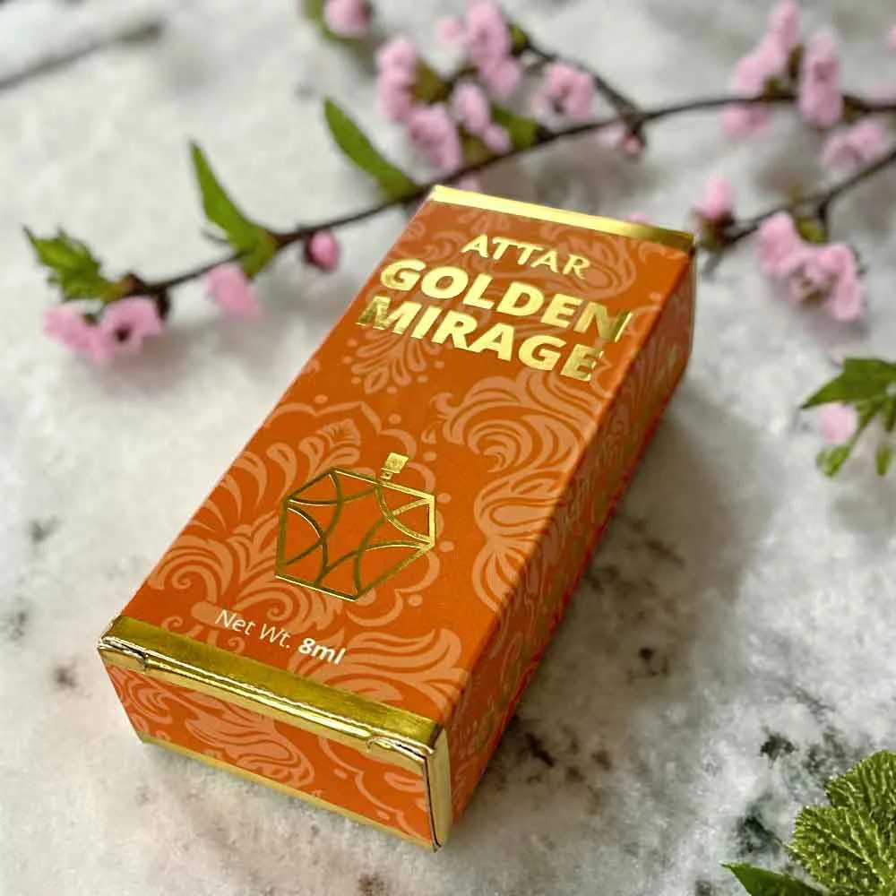 Likla Golden Mirage Roll On Attar 8ml – Warm Floral Long Lasting Perfume Oil - Image 5