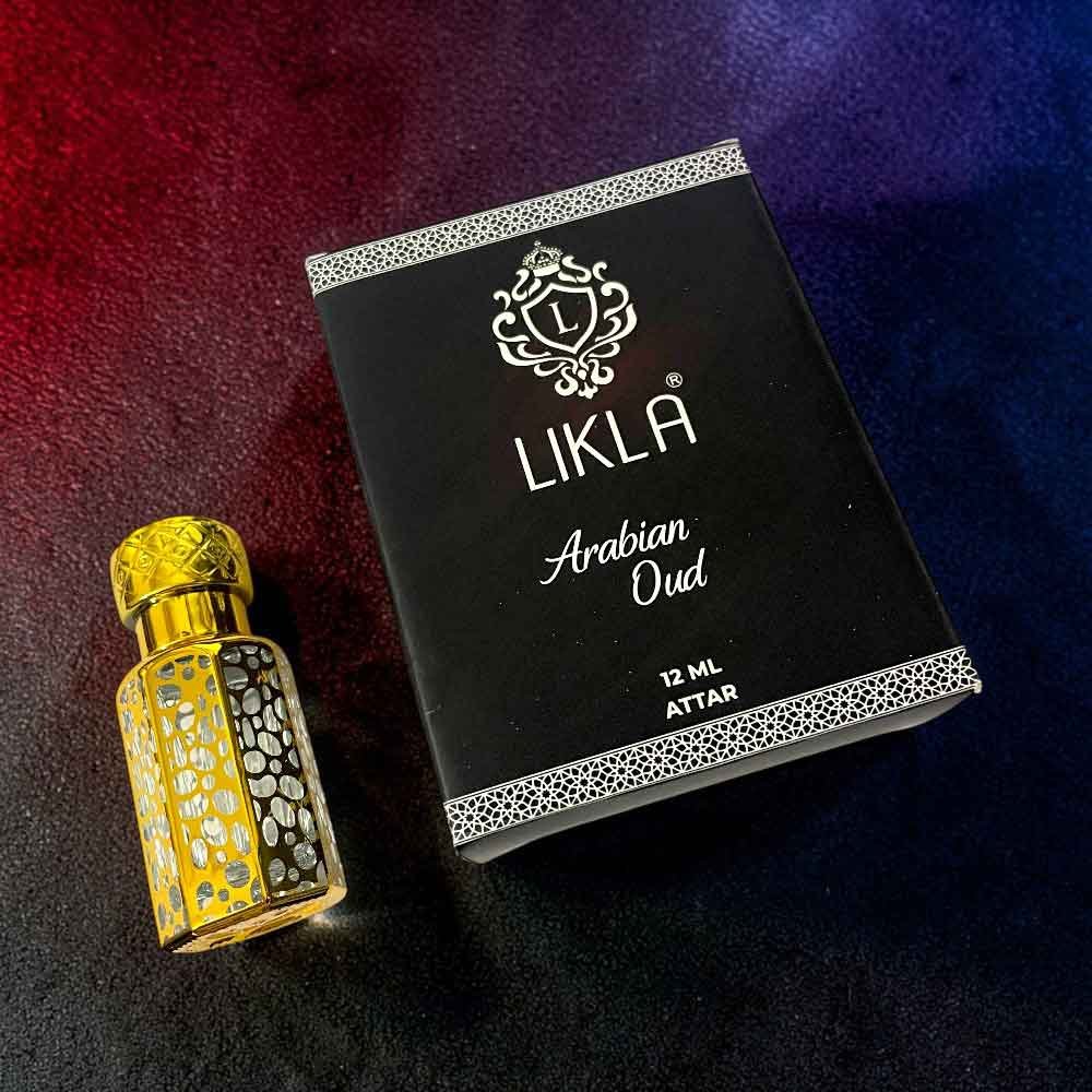Likla Arabian Oud Attar (12ml) – Rich Long Lasting Oud Perfume Oil