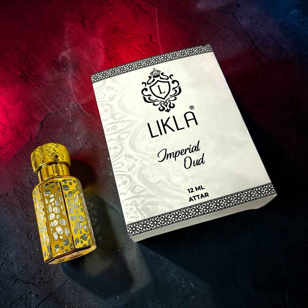 Likla Imperial Oud Attar (12ml) – Royal Long Lasting Oud Perfume Oil