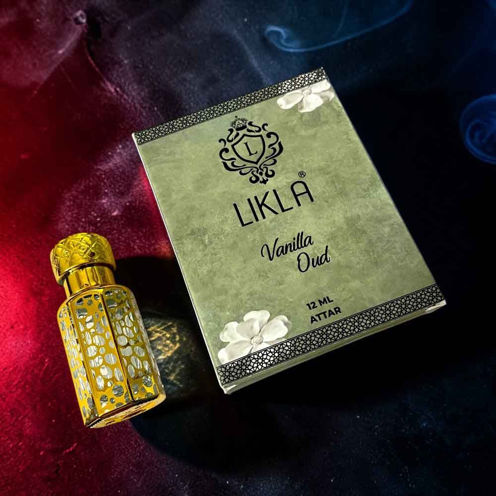 Likla Vanilla Oud Attar (12ml) – Sweet Long Lasting Oud Perfume Oil