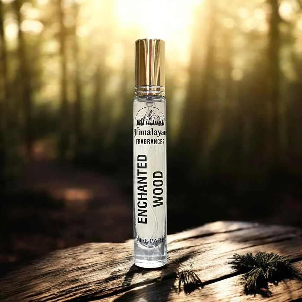 Himalayan Fragrances Enchanted Wood 10ML Perfume Spray – Rich Woody Unisex Perfume