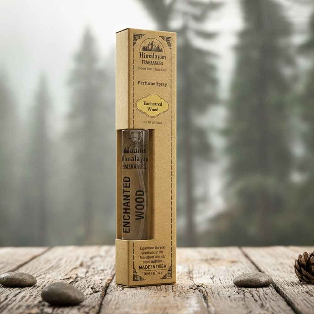 Himalayan Fragrances Enchanted Wood 10ML Perfume Spray – Rich Woody Unisex Perfume - Image 2