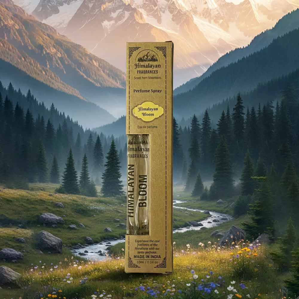 Himalayan Fragrances Himalayan Bloom 10ML Perfume Spray – Fresh Floral Elegant Unisex Perfume - Image 2